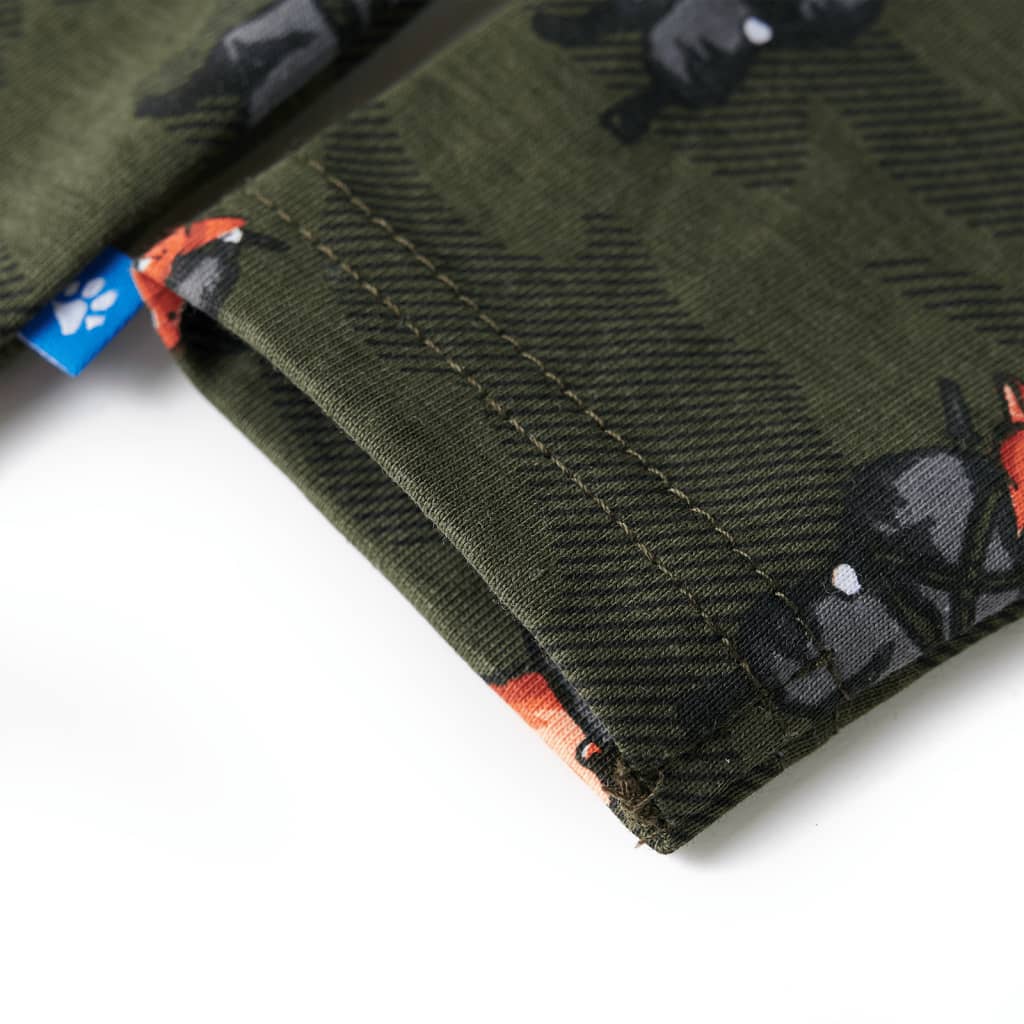 Pyjama pour enfant taille 92 kaki - 92 (1 5-2 ans) - number 7.