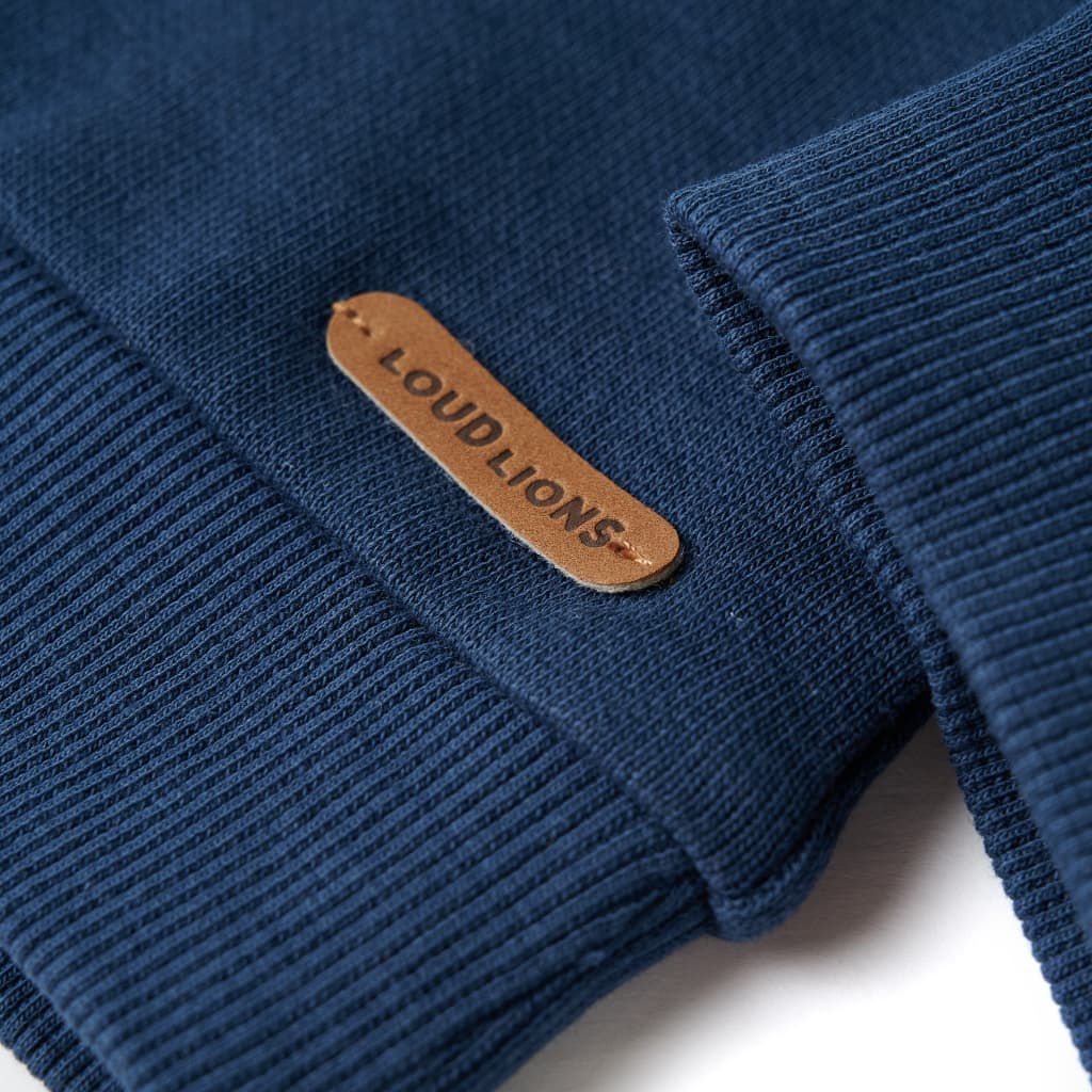 Sweat pour enfant taille 92 bleu indigo - bleu, 92 (1 5-2 ans) - number 5.