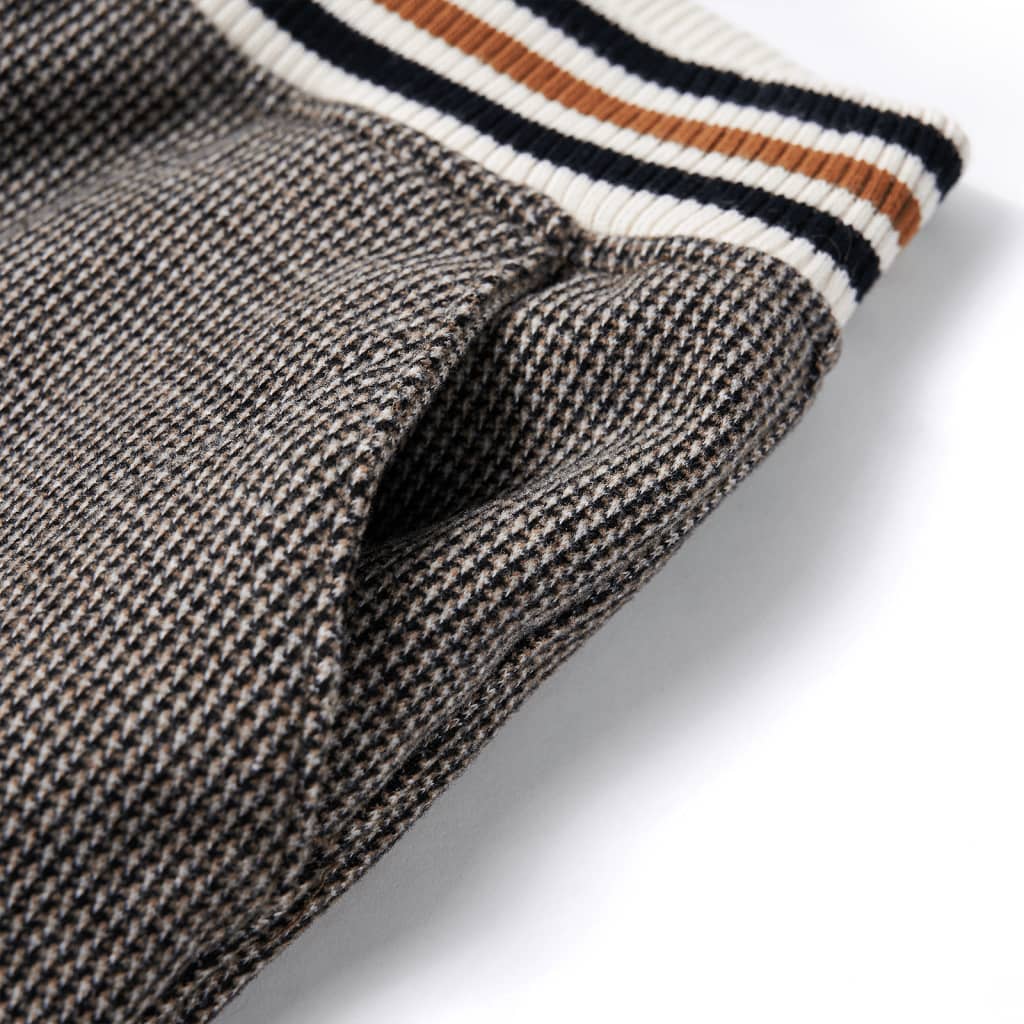 Pantalon pour enfant taille 92 écru - gris anthracite, 128 (7-8 ans) - number 4.