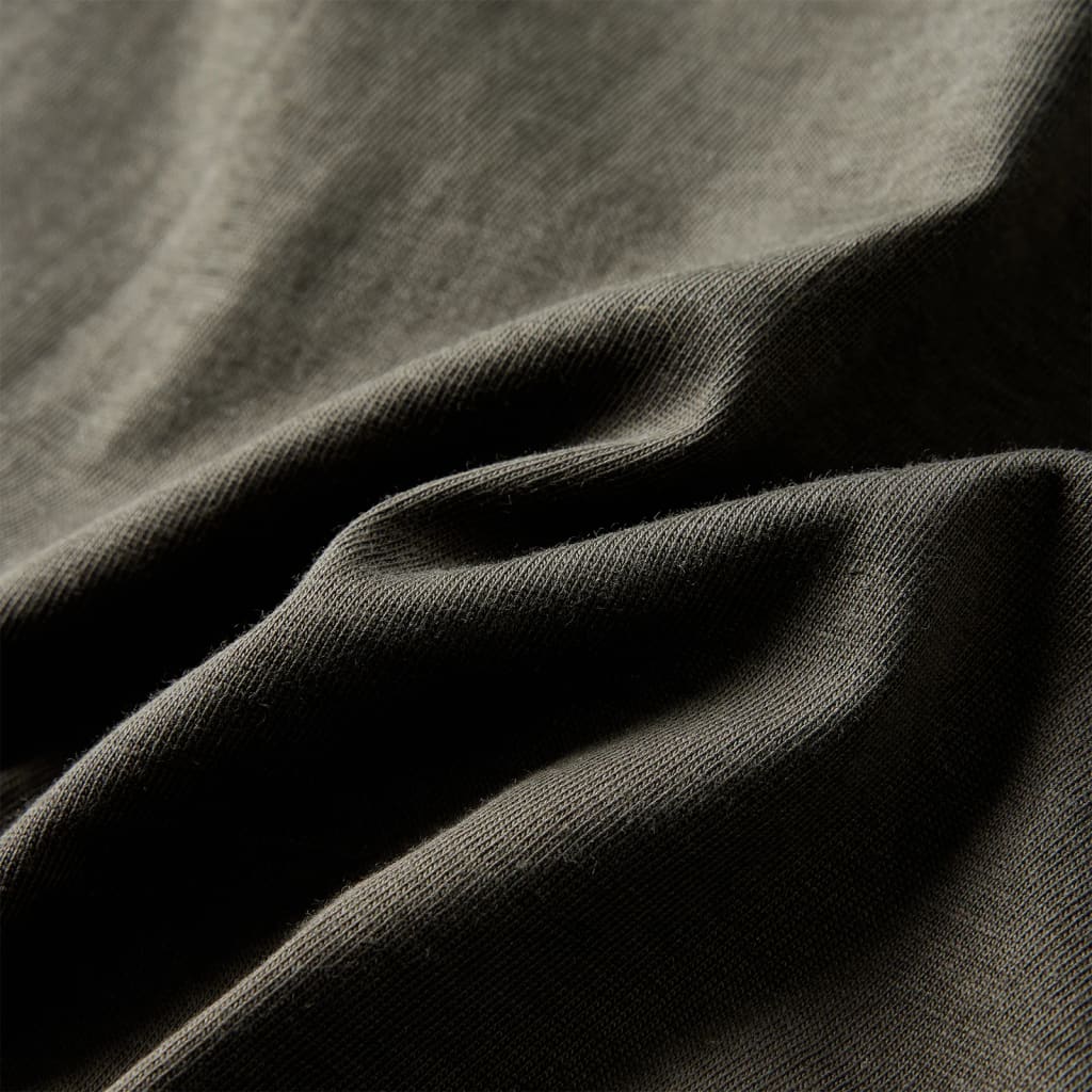 T-shirt à manches longues pour enfant taille 92 - kaki, 92 (1 5-2 ans) - number 7.