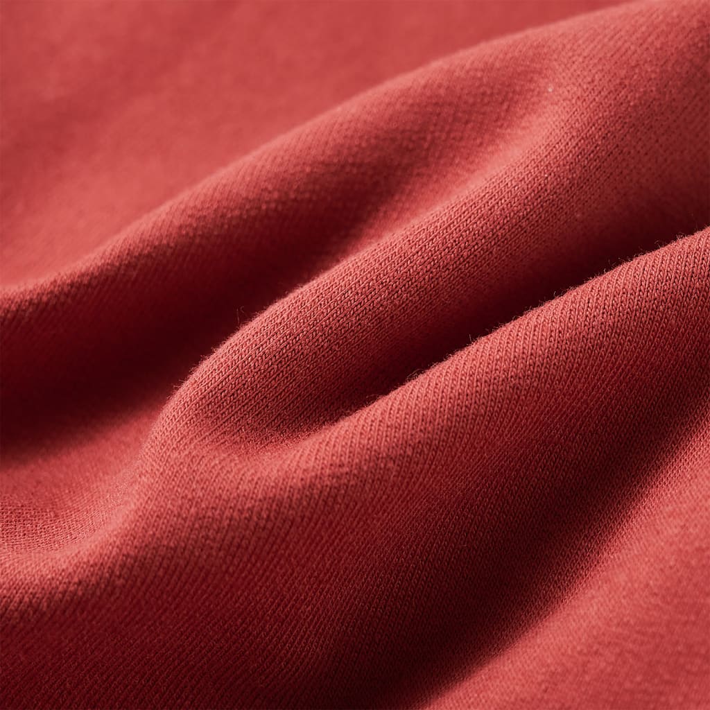 Sweat-shirt pour enfant taille 92 rouge - 92 (1 5-2 ans) - number 7.