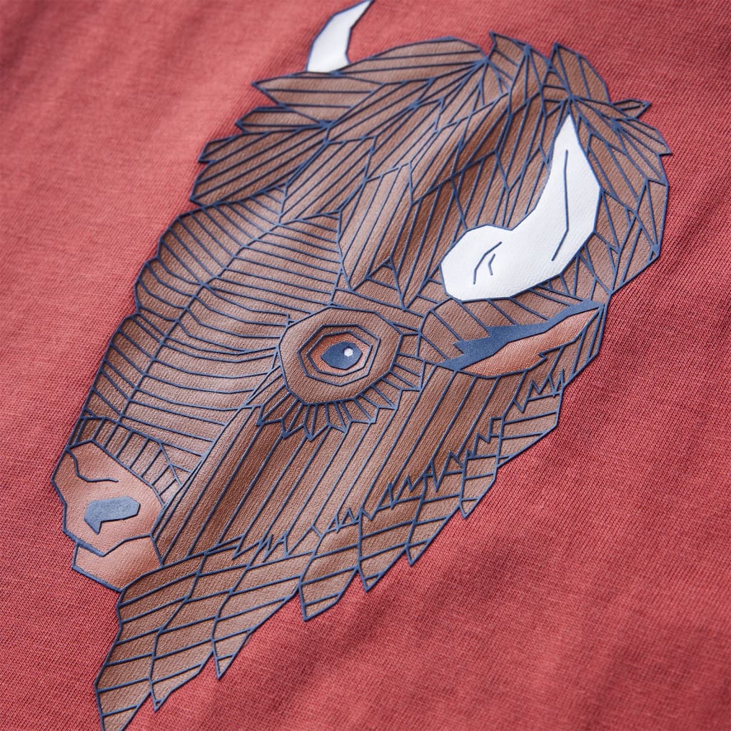 T-shirt à manches longues pour enfant taille 92 - rouge, 92 (1 5-2 ans) - number 4.