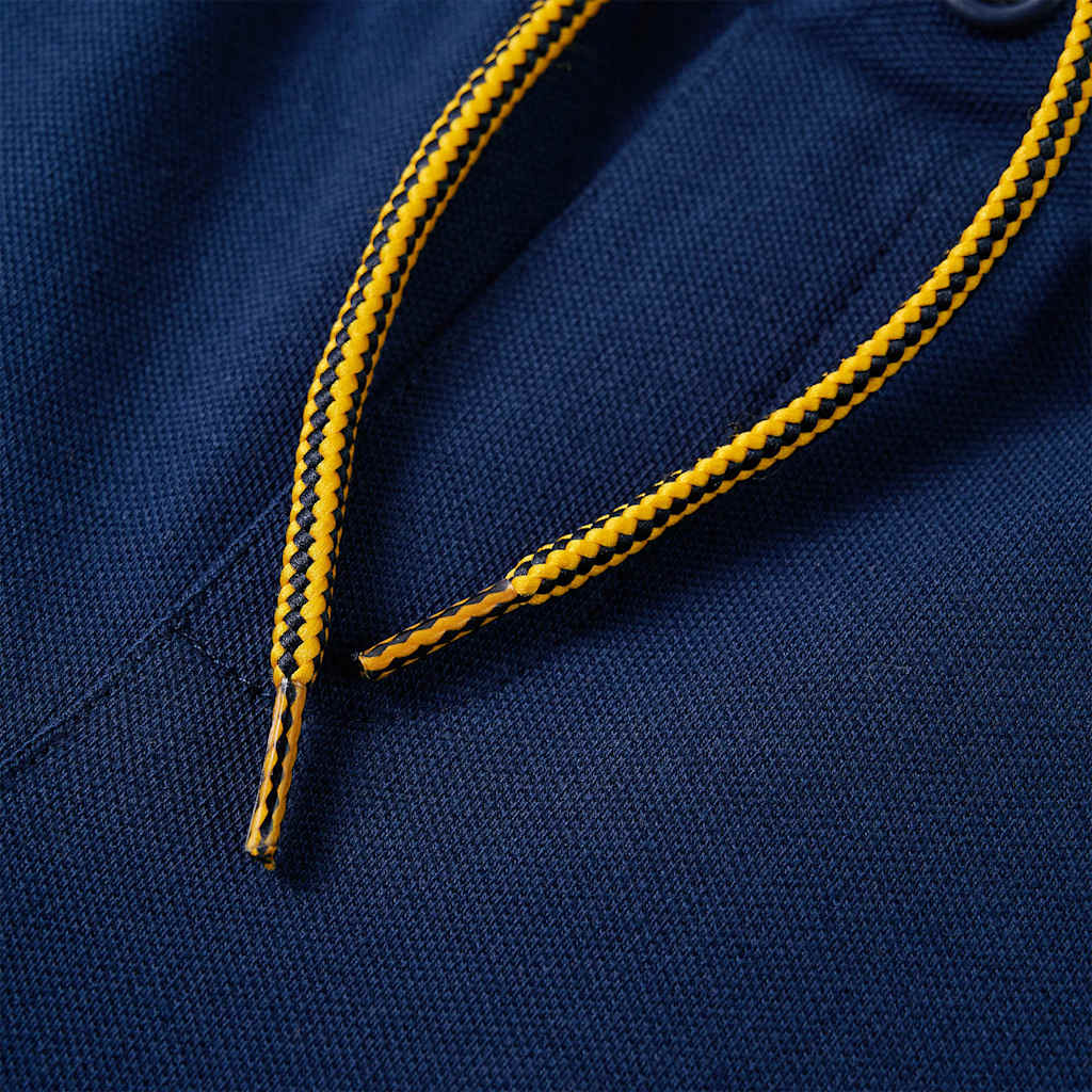 Pantalon pour enfant, cordon de serrage à la taille, bleu marine, taille 92 - 92 (1 5-2 ans) - number 4.