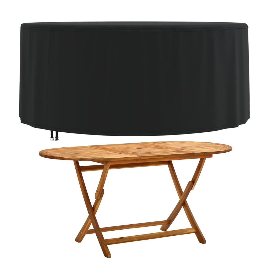 Pokrowce na meble ogrodowe 2 szt. ø 420d tkanina oxford - 182 x 71 cm, 1 - number 3.