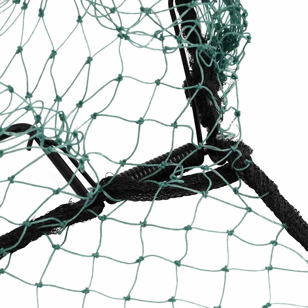 Fuglenet stål grøn - 20 cm, 1 - number 8.