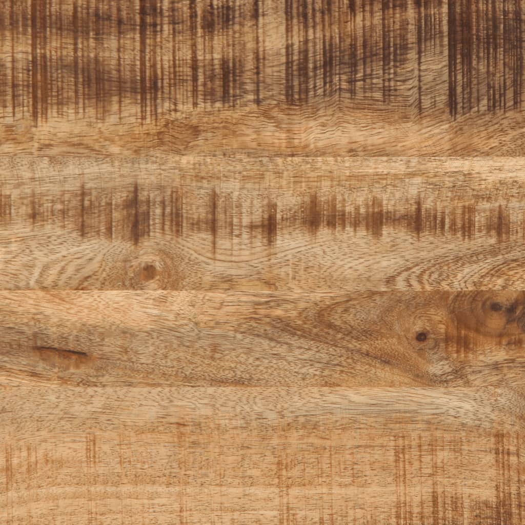 Klupa za cipele 110x35x51 cm čvrsto grubo drvo manga - number 10.