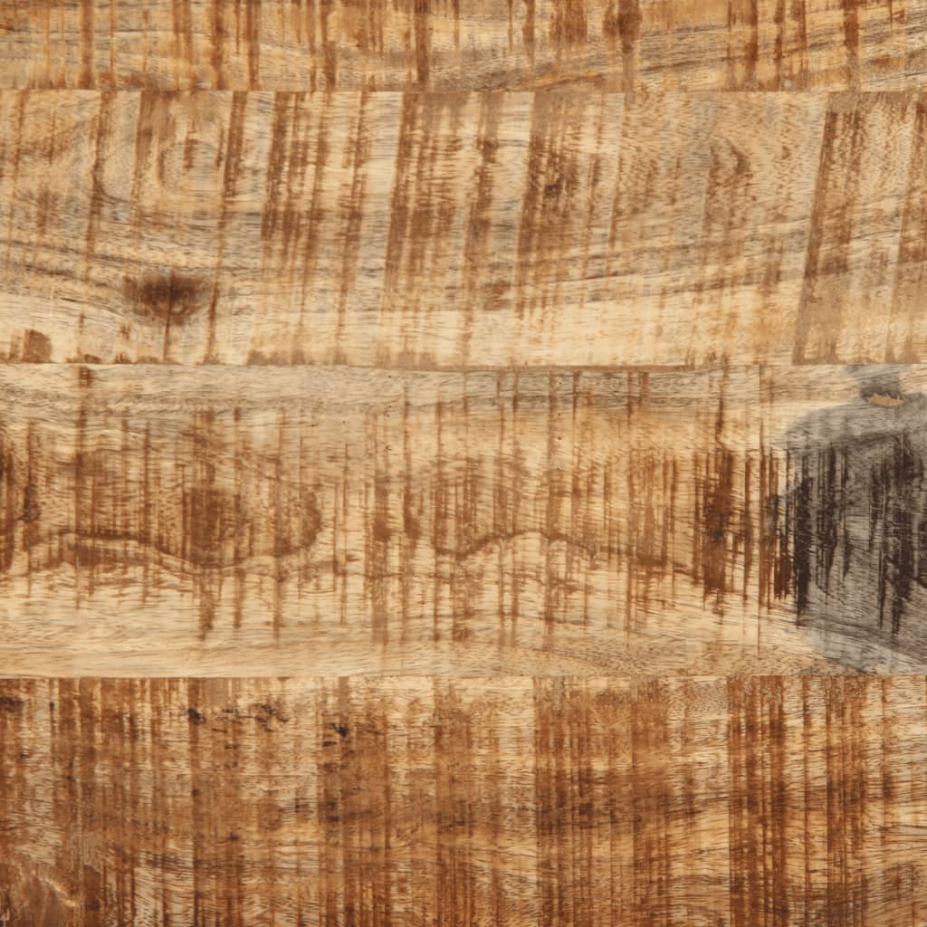 Køkkenvogn 80x55x70 cm massivt ru mangotræ - number 9.