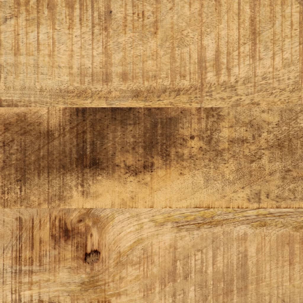 Stół konsolowy 100x35x76 cm lite drewno mango i żelazo - number 8.