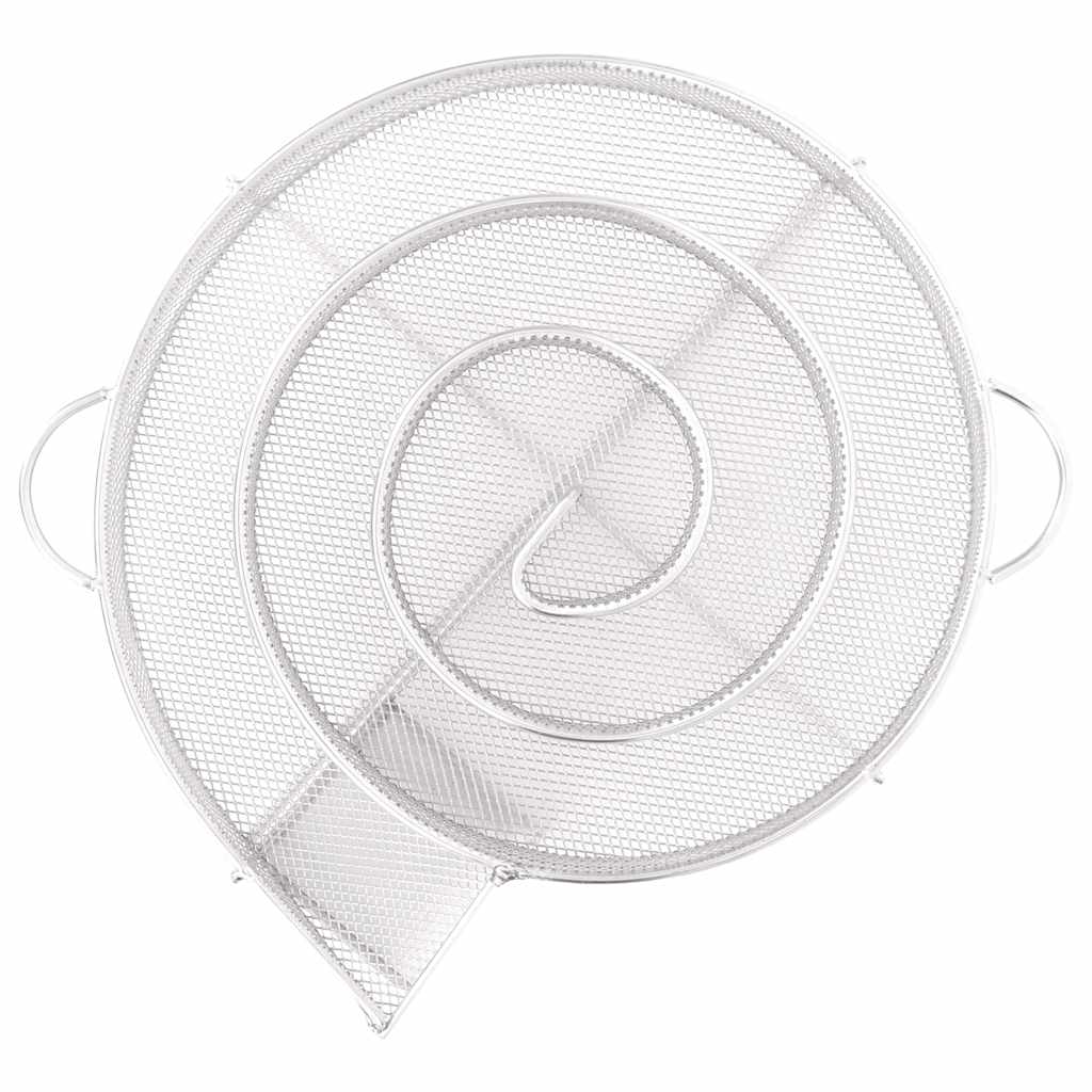 Cold smoke generator round 19.5 cm stainless steel - number 4.