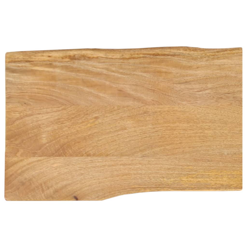 Tabell top 60x40x2,5 cm naturlig kant mangotre - mango tree (naturlig), 60 x 40 cm, 1, 25 mm - number 1.