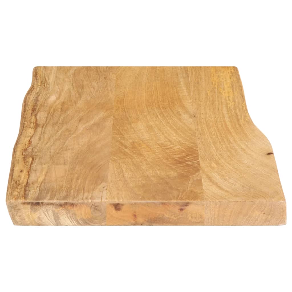 Tabell top 60x40x2,5 cm naturlig kant mangotre - mango tree (naturlig), 60 x 40 cm, 1, 25 mm - number 4.