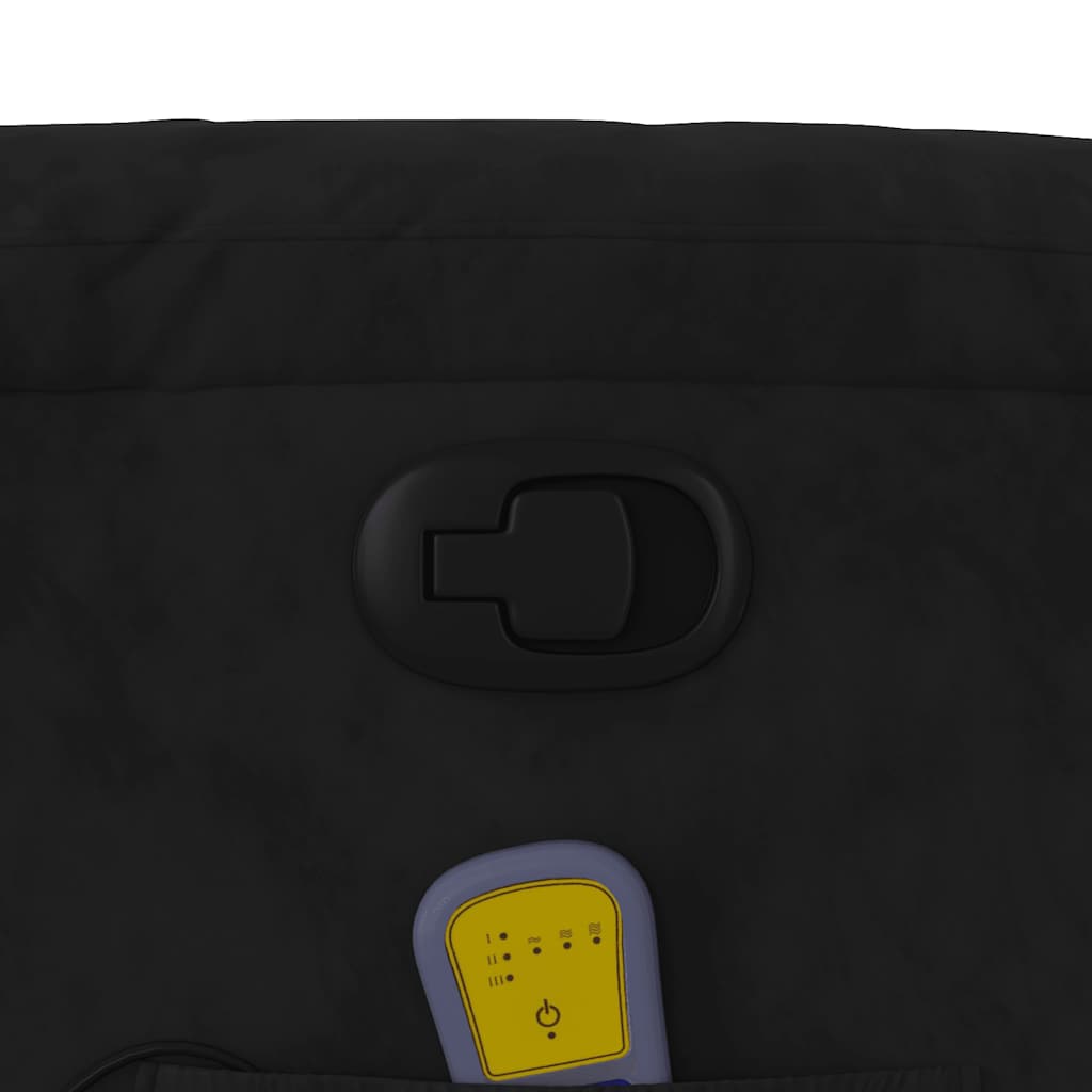 Masaż krzesełka z funkcją podnoszenia materiału mikrofibry - czarny, 1, ręczna funkcja wyposażenia, tak - number 12.