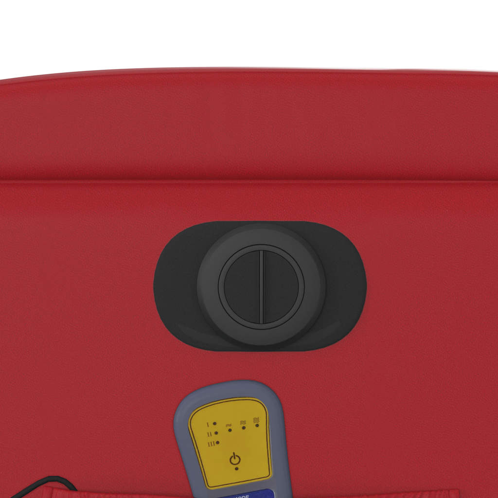 Fotel masujący elektryczny skóra ekologiczna - cappuccino, 1, funkcja elektrycznego odchylania, tak - number 11.