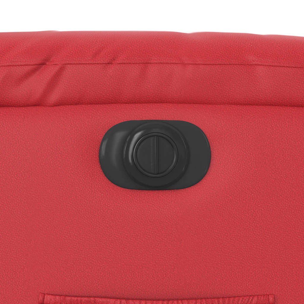 Løftestol kunstlæder - rød, 1, eldrevet tilbagelæningsfunktion, nej - number 12.
