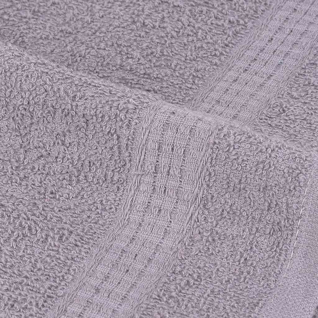 Serviettes invités 10 pièces 360 g/m2 100 % coton - gris, 30 x 50 cm, 10 - number 7.