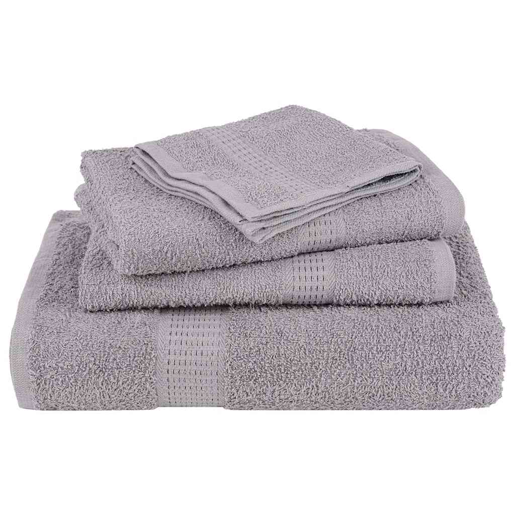 Towels pcs. 360 g/m2 100 % cotton - gray, 70 x 140 cm, 2 - number 4.