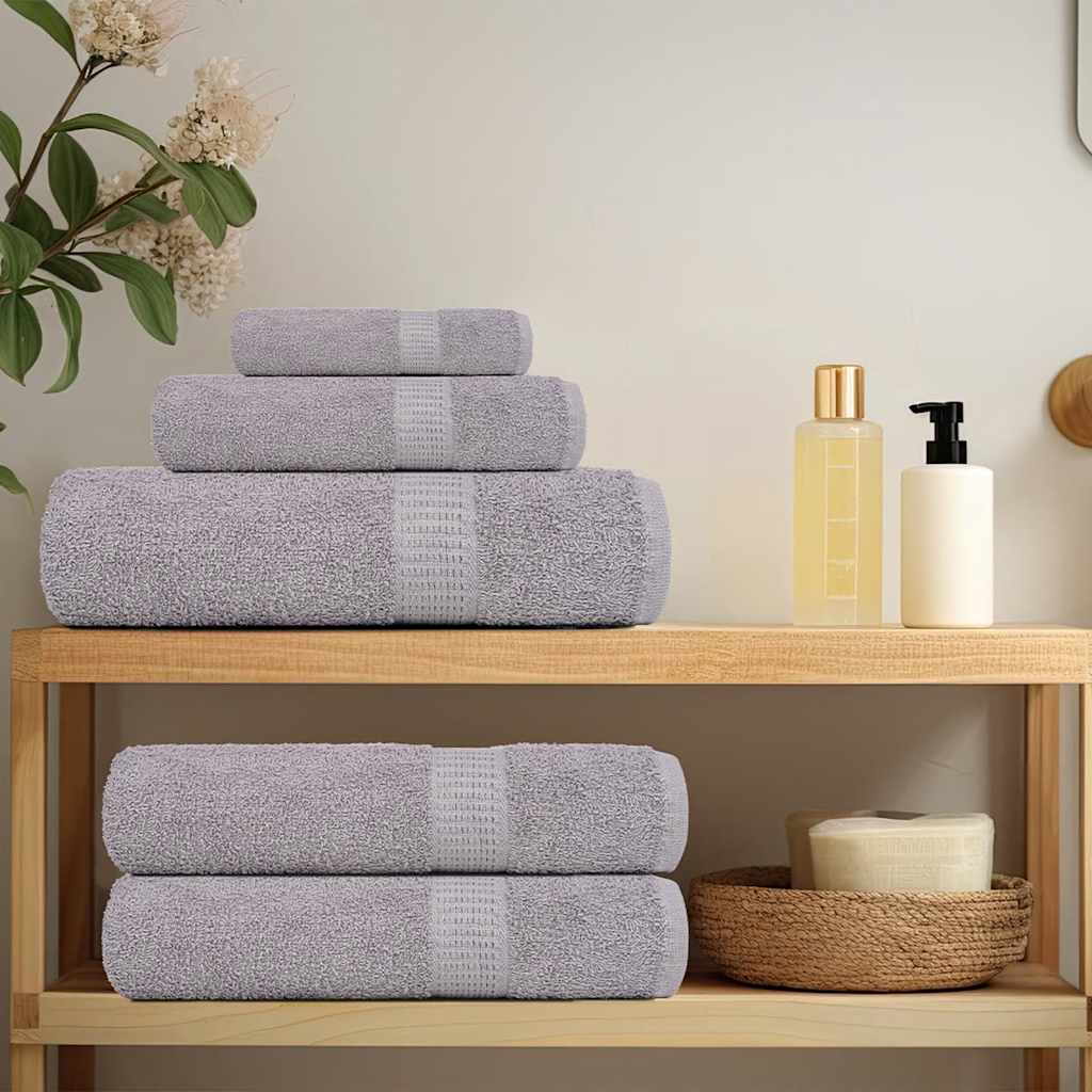 Towels pcs. 360 g/m2 100 % cotton - gray, 70 x 140 cm, 2 - number 3.
