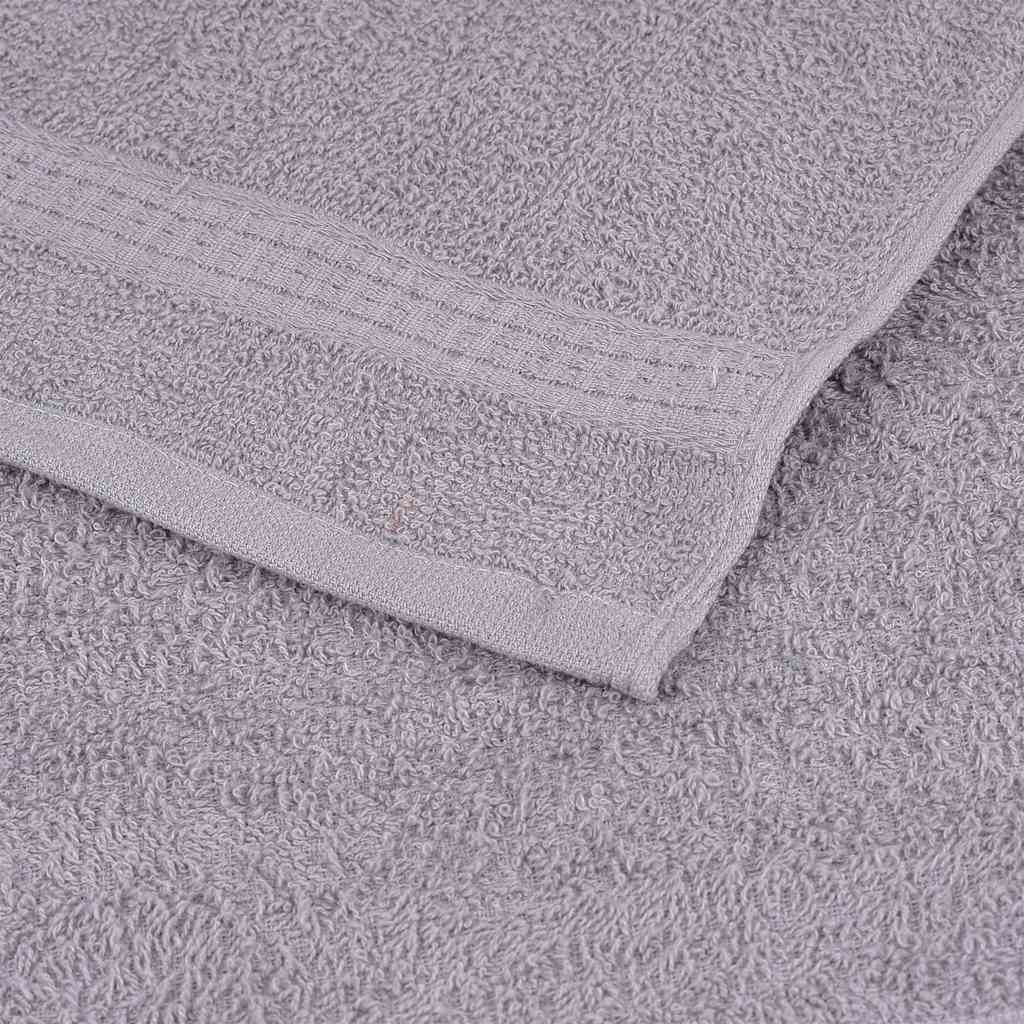 Towels pcs. 360 g/m2 100 % cotton - gray, 70 x 140 cm, 2 - number 6.