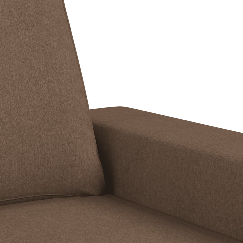 2 -person sofa fabric - brown, 120 cm - number 6.