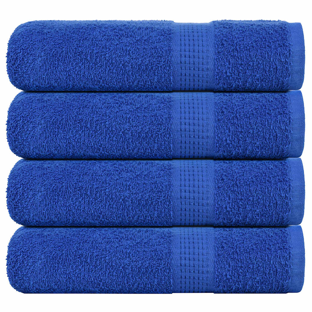 Badehåndklæder stk. 360g/m2 100% bomuld - blå, 100 x 150 cm, 4 - number 1.