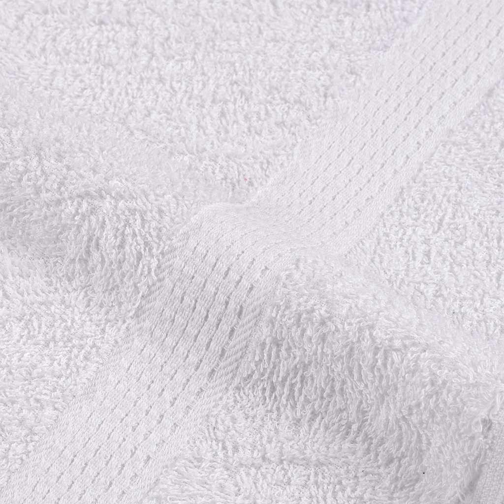 Débarbouillettes pcs. 360 g/m² 100% coton - blanc, 15 x 21 cm, 4 - number 7.