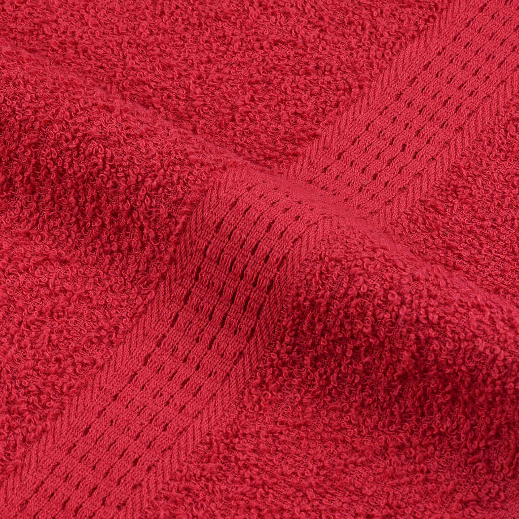 Serviettes de sauna 2 pièces 360 g/m2 100 % coton - rouge, 80 x 200 cm, 2 - number 7.
