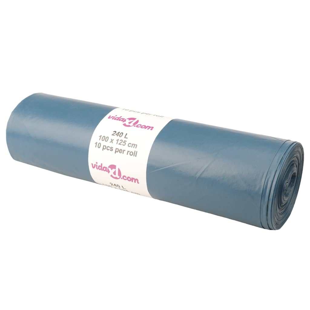 Affaldsposer 100 stk. 240 l blå - number 2.