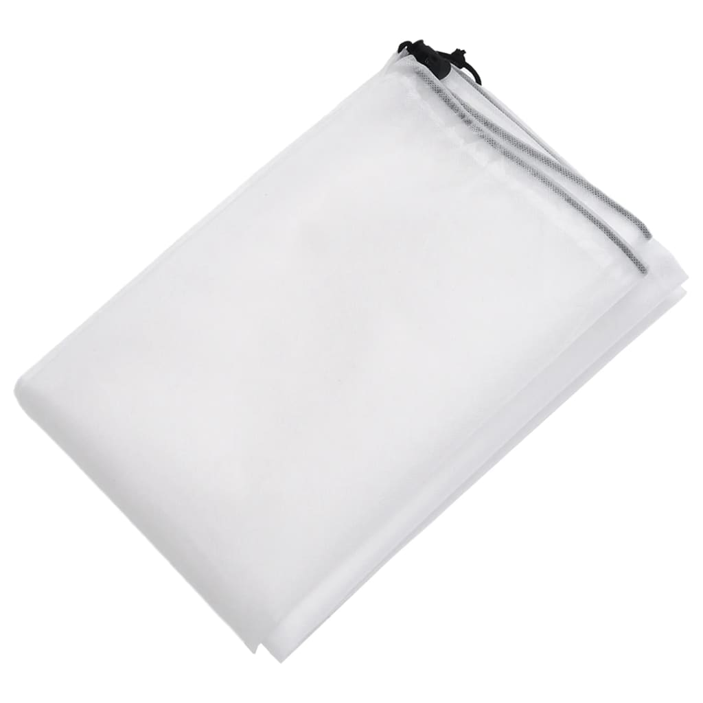 Plantebeskyttelse med snore stk. 70 g/m² 0,8x1 m - hvid, 0.8 x 1 m, 4 - number 4.