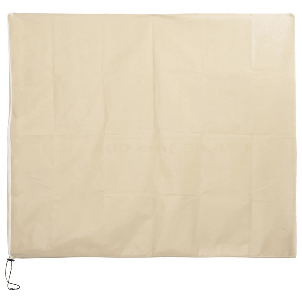 Plantebeskyttelse med lynlås 70 g/m² 2,36x2 m - beige, 2.36 x 2 m, 1 - number 2.