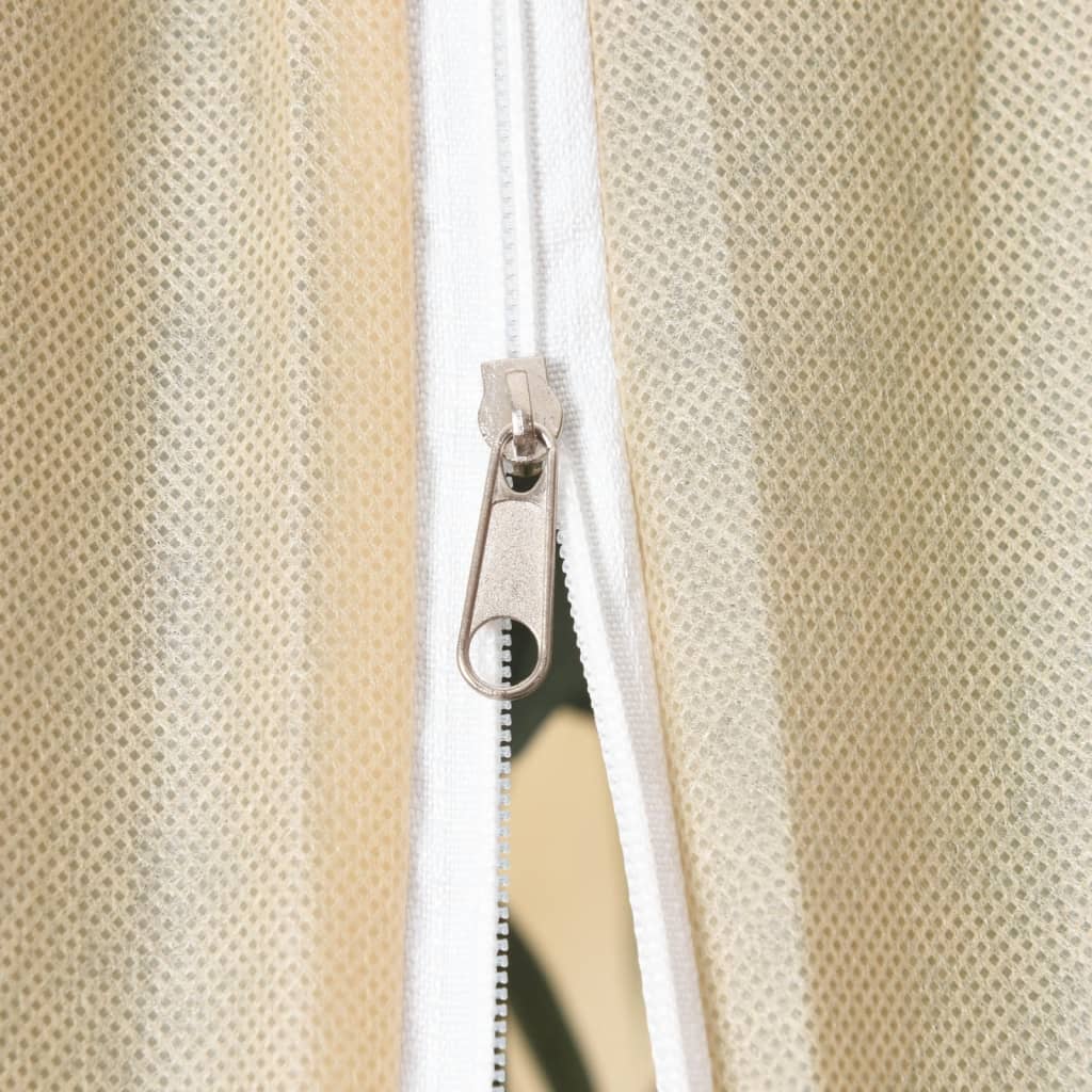 Plantebeskyttelse med lynlås 70 g/m² 2,36x2 m - beige, 2.36 x 2 m, 1 - number 7.