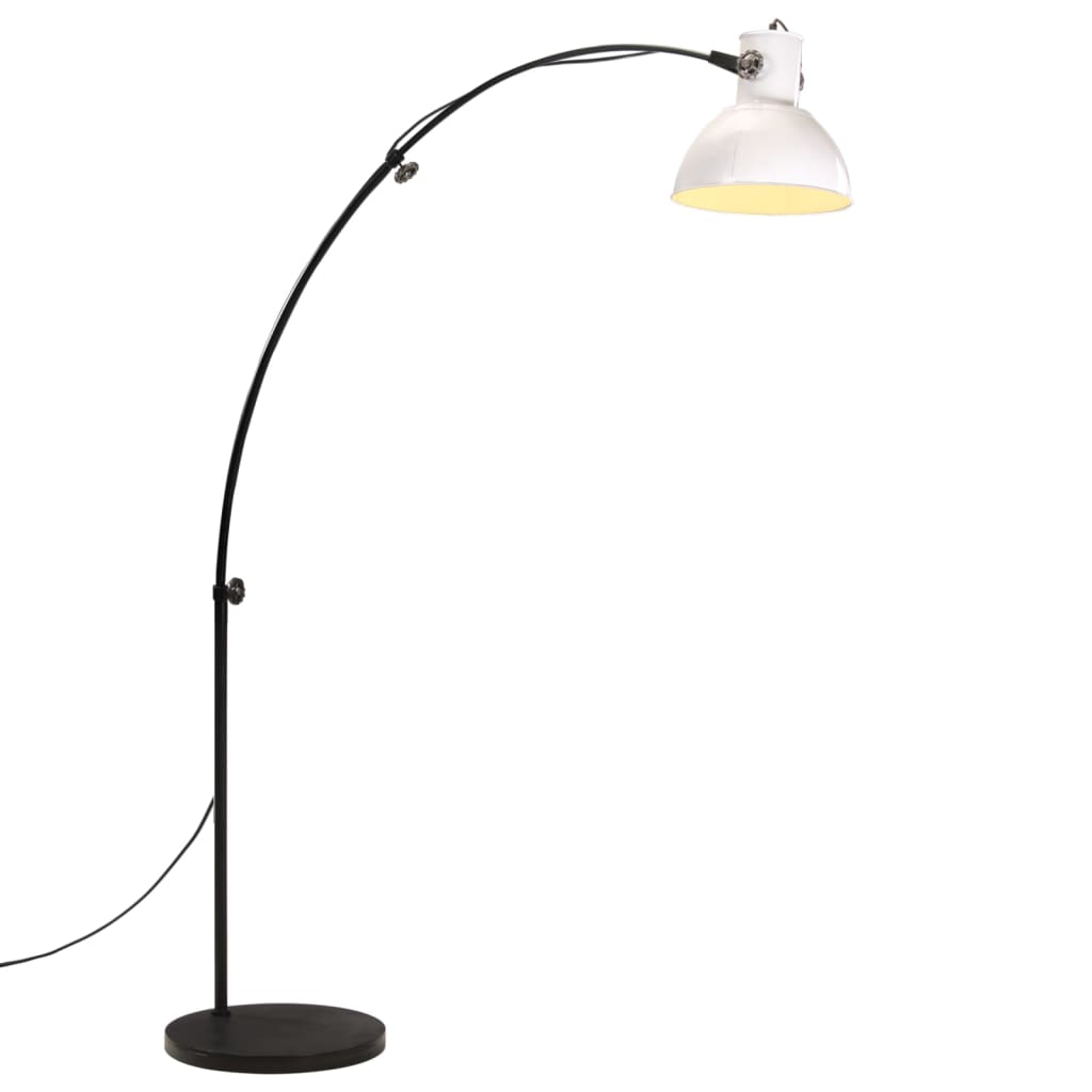 Gulvlampe 150 cm 25 w e27 hvid - number 1.