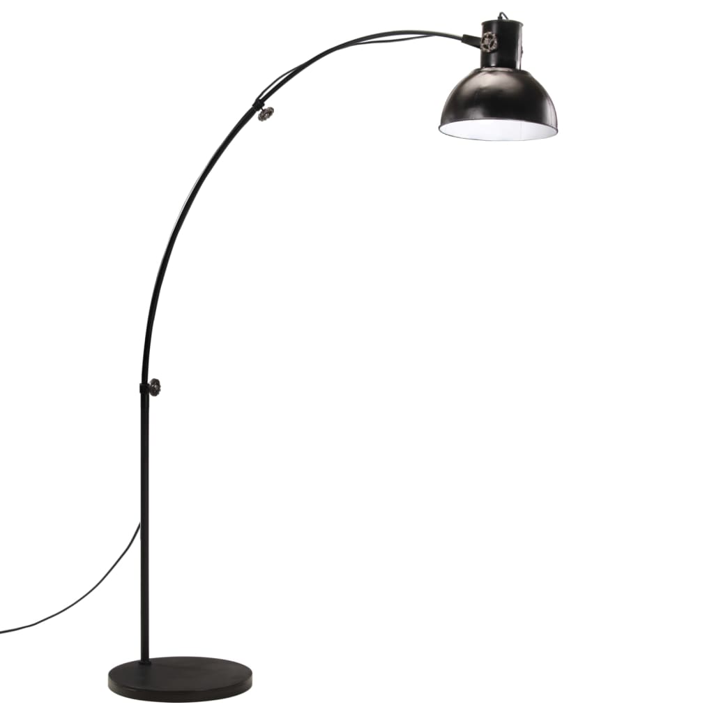 Lampadaire 150 cm 25 w e27 noir - number 2.