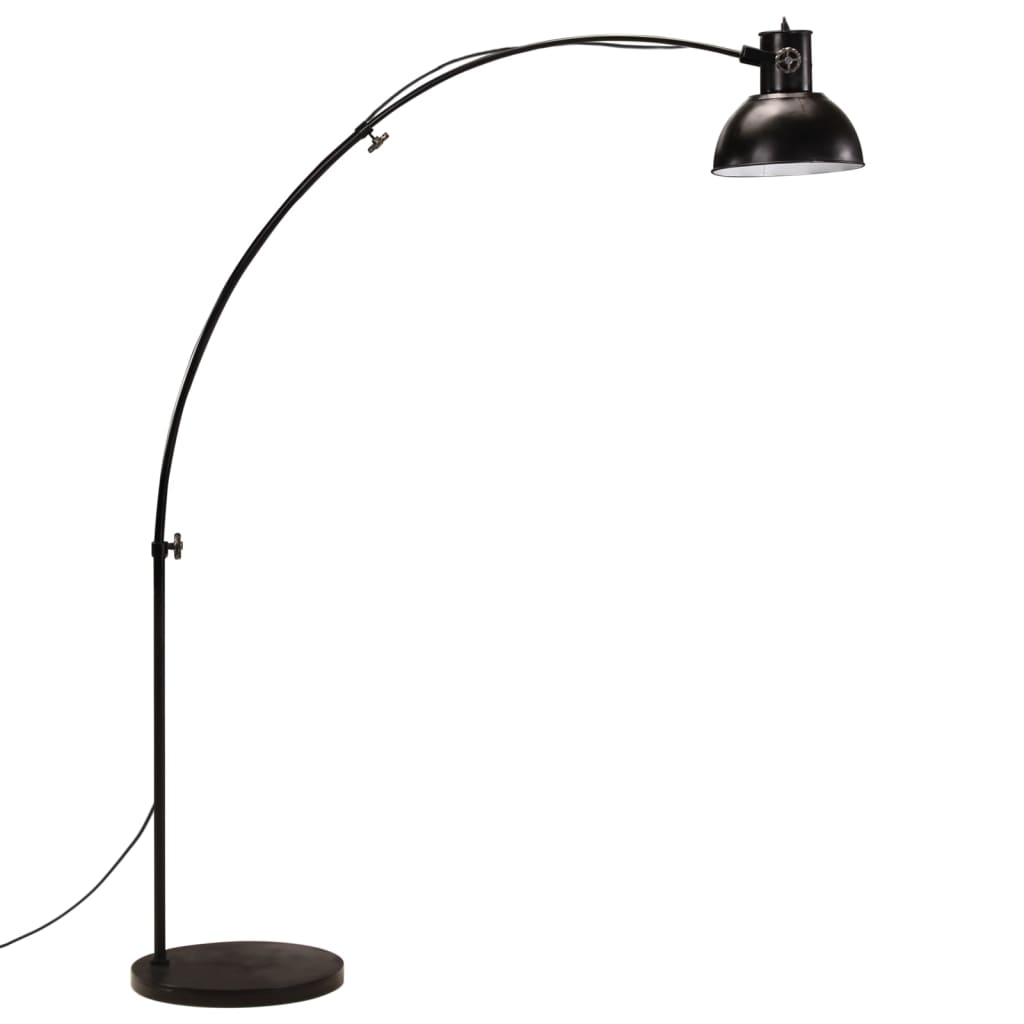 Lampadaire 150 cm 25 w e27 noir - number 4.