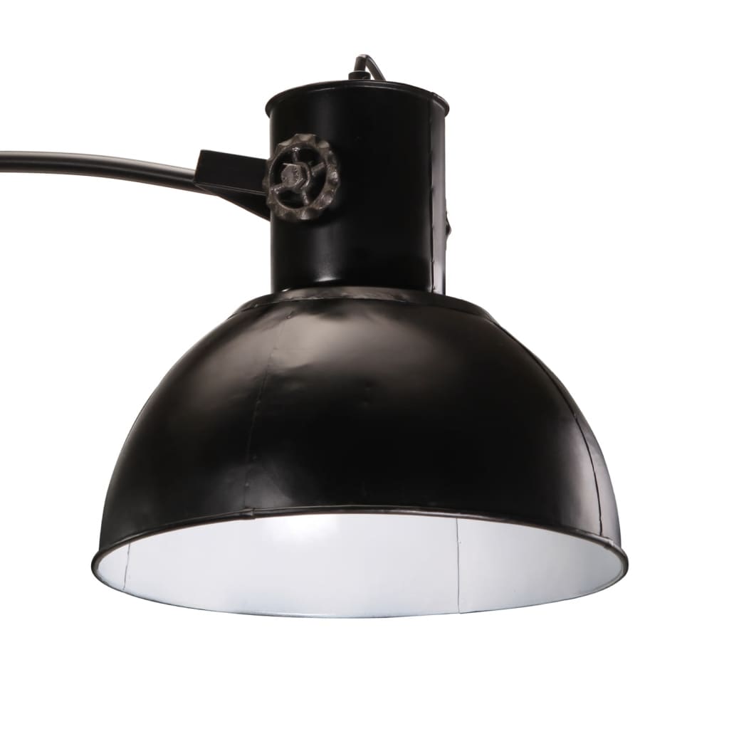 Lampadaire 150 cm 25 w e27 noir - number 6.