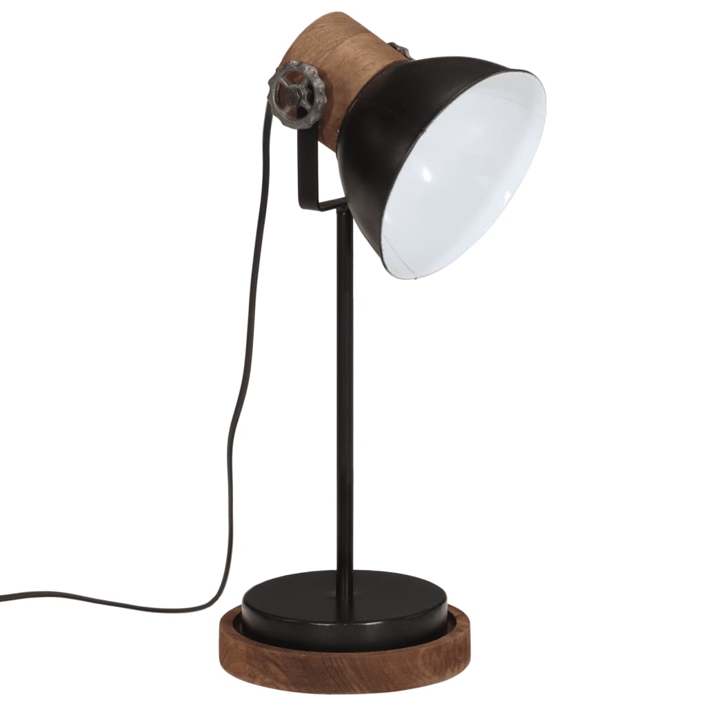 Lampe de bureau 25 w 17x17x50 cm e27 - noir, 1 - number 2.