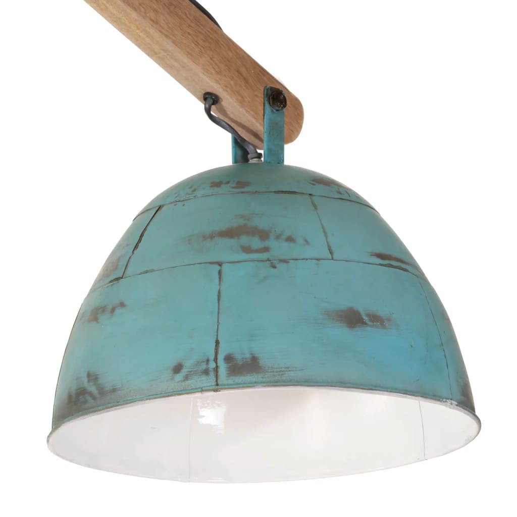 Ceiling lamp 29x18x85 cm 25 w e27 rustic blue - number 5.