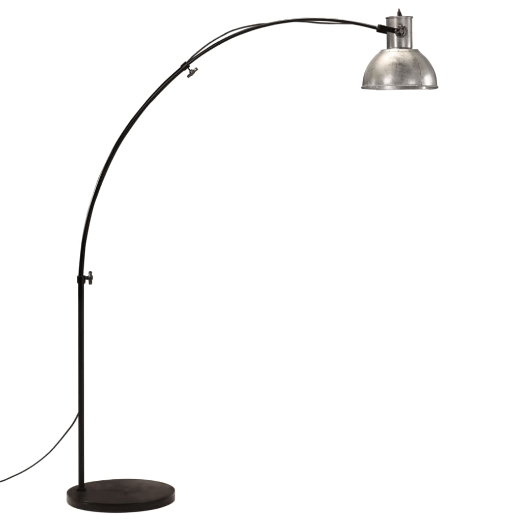 Gulvlampe 150 cm 25 w e27 vintagesølv - number 4.