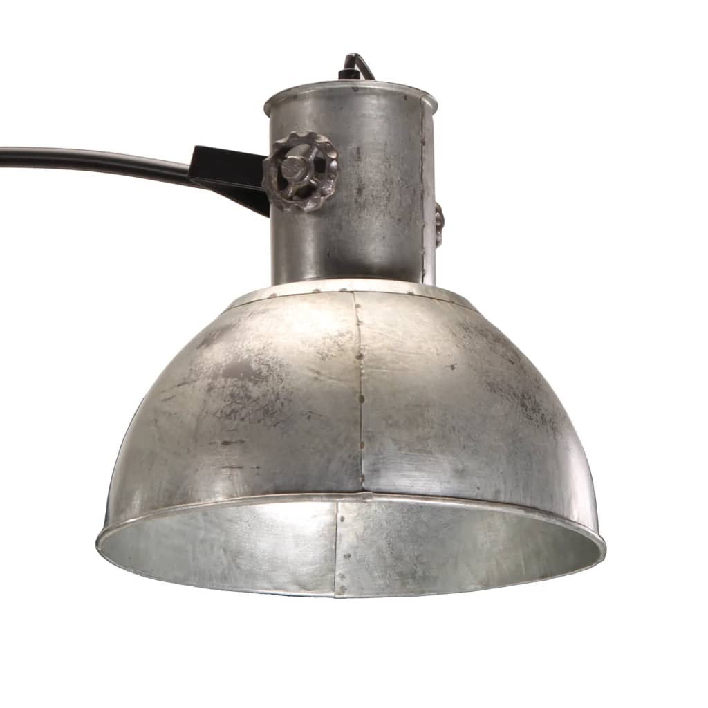 Gulvlampe 150 cm 25 w e27 vintagesølv - number 6.
