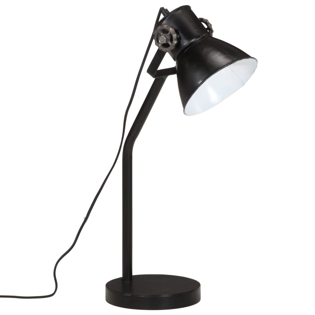 Lampe de bureau 25 w 30x17x40 cm e27 noir - number 2.