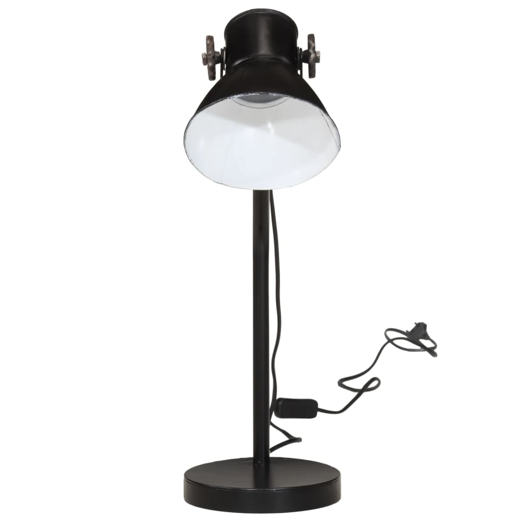 Lampe de bureau 25 w 30x17x40 cm e27 noir - number 3.