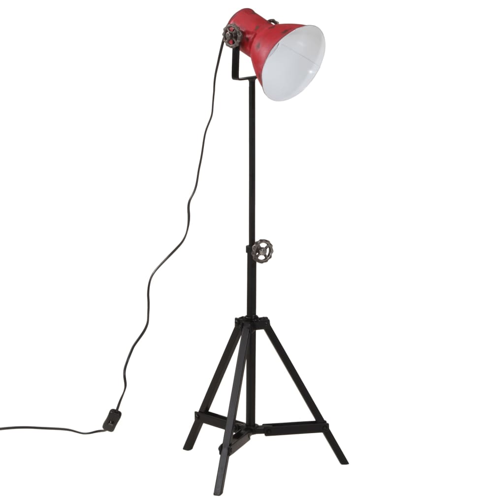 Floor lamp 25 w 35x35x65/95 cm e27 rustic - red, 1 - number 2.