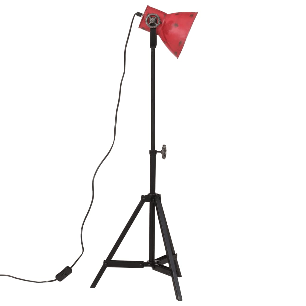 Floor lamp 25 w 35x35x65/95 cm e27 rustic - red, 1 - number 4.