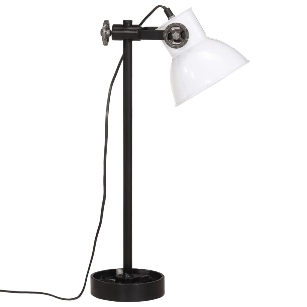 Skrivebordslampe 25 w 15x15x55 cm e27 hvid - number 4.
