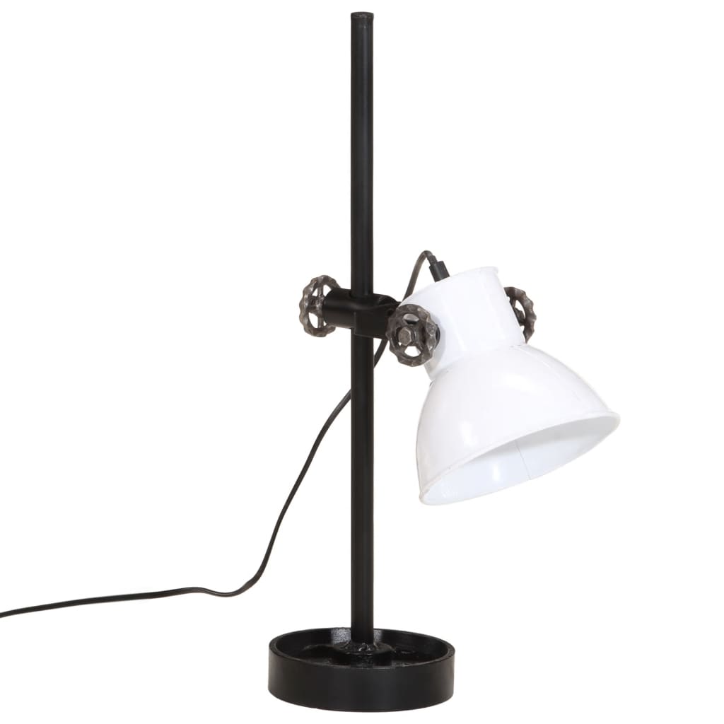 Skrivebordslampe 25 w 15x15x55 cm e27 hvid - number 6.