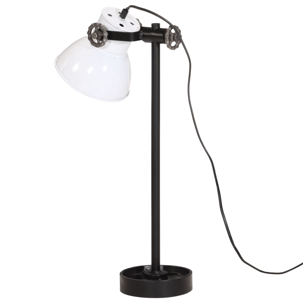 Skrivebordslampe 25 w 15x15x55 cm e27 hvid - number 5.