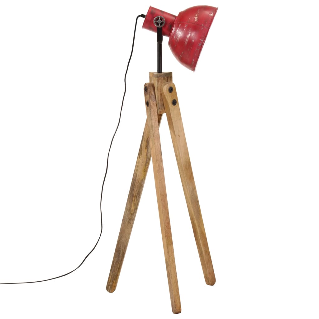 Floor lamp 45x45x120 cm 25 w e27 rustic red - number 4.
