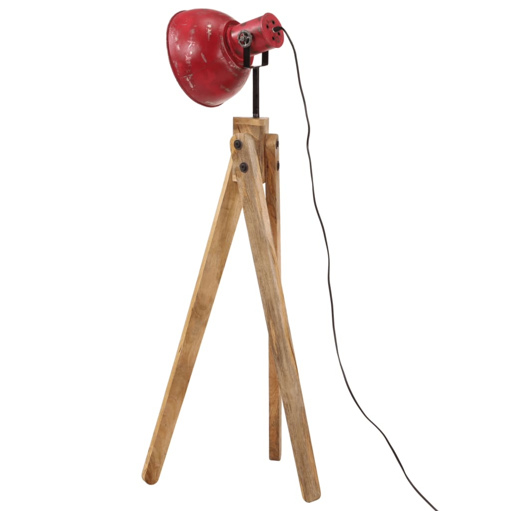 Floor lamp 45x45x120 cm 25 w e27 rustic red - number 5.