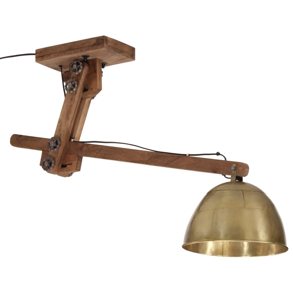 Ceiling lamp 105x30x65-108 cm 25 w e27 antique brass colour - number 2.