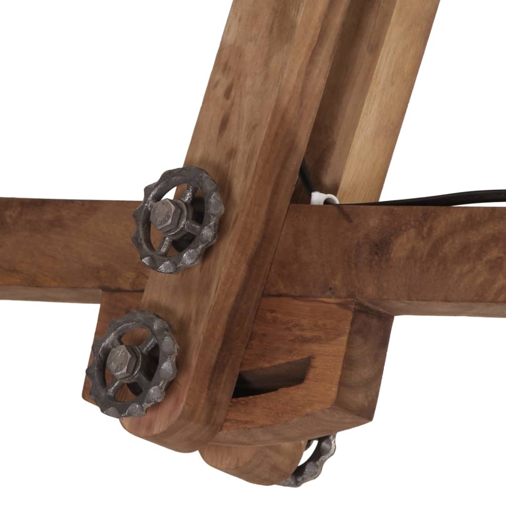 Ceiling lamp 105x30x65-108 cm 25 w e27 antique brass colour - number 6.