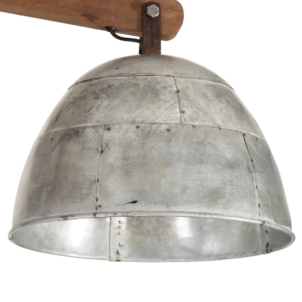 Ceiling lamp 105x30x65-108 cm 25 w e27 vintage silver - number 5.